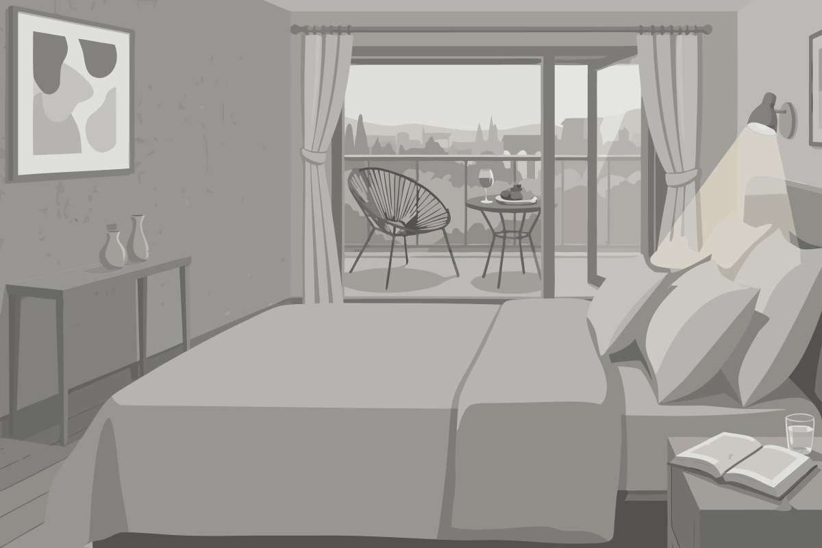 Appartement Supérieur avec Bain à Remous